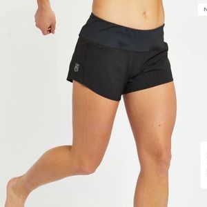 Oiselle black Roga Shorts. Size 4.